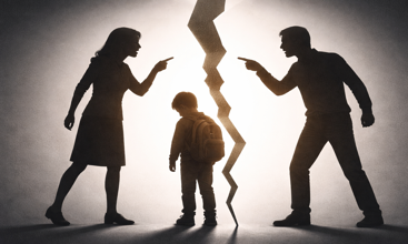 Famiglia divisa per conflitto genitoriale e PAS