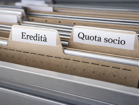 liquidazione quota eredi socio defunto